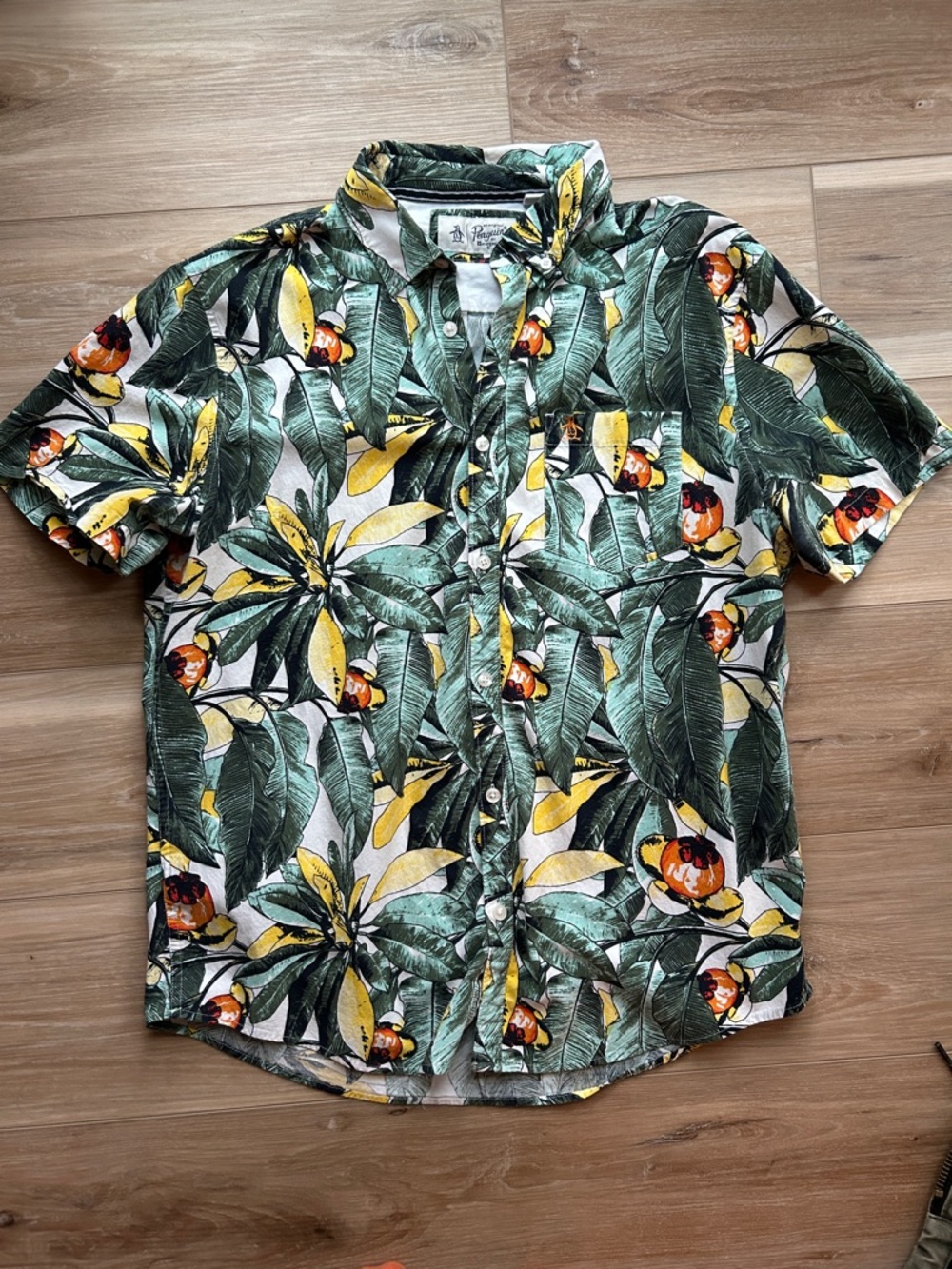 Original Penguin Short Sleeve button down